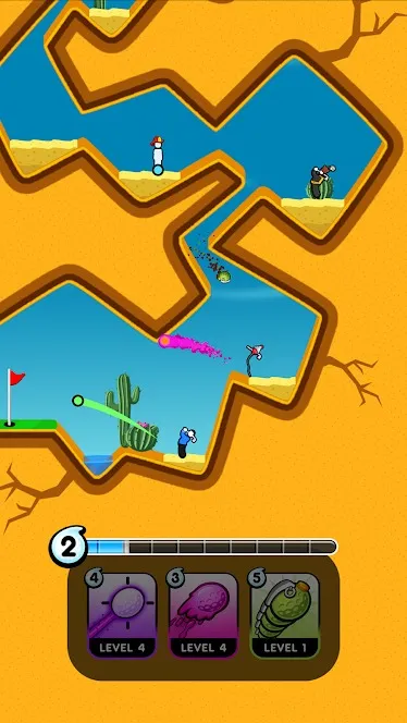 Golf Blitz [мод: много денег] Screenshot 1