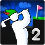 Скачать полную версию Super Stickman Golf 2 [мод: много денег] на Андроид