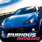 Скачать взлом Furious Payback Racing [мод: много денег] на Андроид