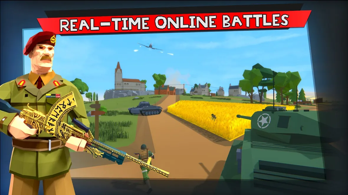 Raidfield 2 - Online WW2 Shooter [мод: бесконечные патроны] Screenshot 2