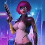 Мод на Андроид: Cyberpunk Hero киберпанк экшен [мод: всё открыто] на Андроид