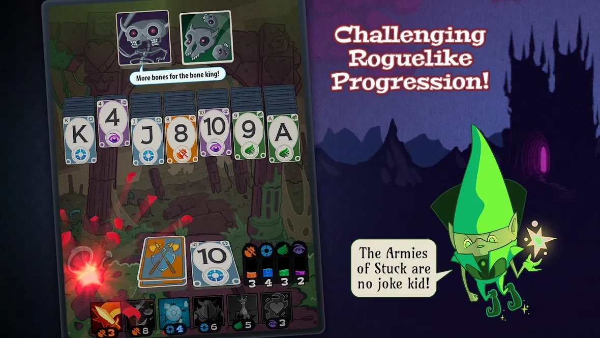 Solitairica [мод: много денег] Screenshot 2