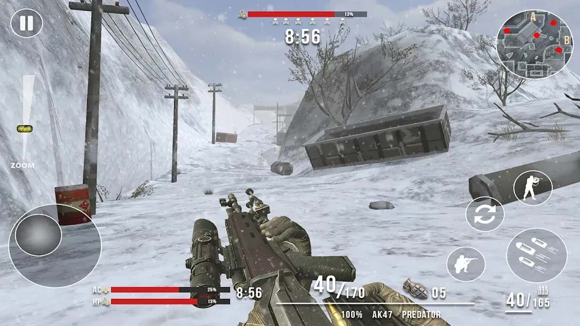 Пистолет Снайпер FPS Cтрелялки [мод: много денег] Screenshot 2