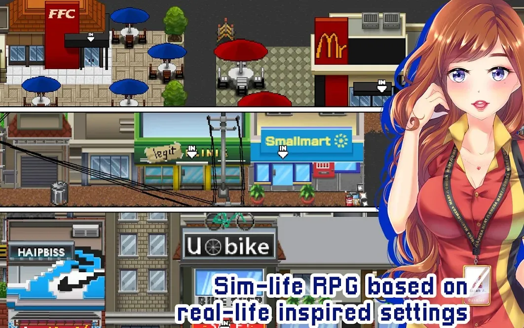 Citampi Stories: Love Life RPG [мод: всё открыто] Screenshot 1