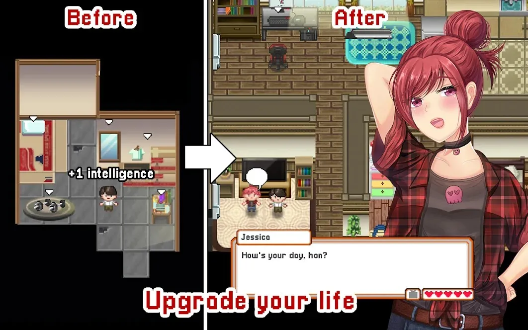 Citampi Stories: Love Life RPG [мод: всё открыто] Screenshot 5