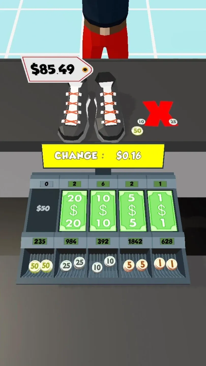 Cashier 3D v63.8.6 APK Мод (Много денег) Screenshot 5