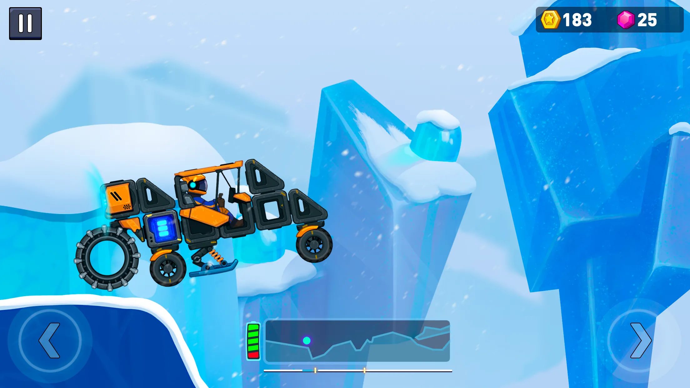 Rovercraft 2 v1.5.2 APK Мод (Много энергии) Screenshot 3