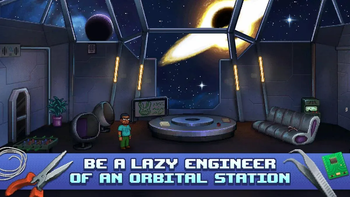 Одиссей Космос: Пиксельные игры v1.0.35 APK Мод (Бесплатные покупки) Screenshot 1