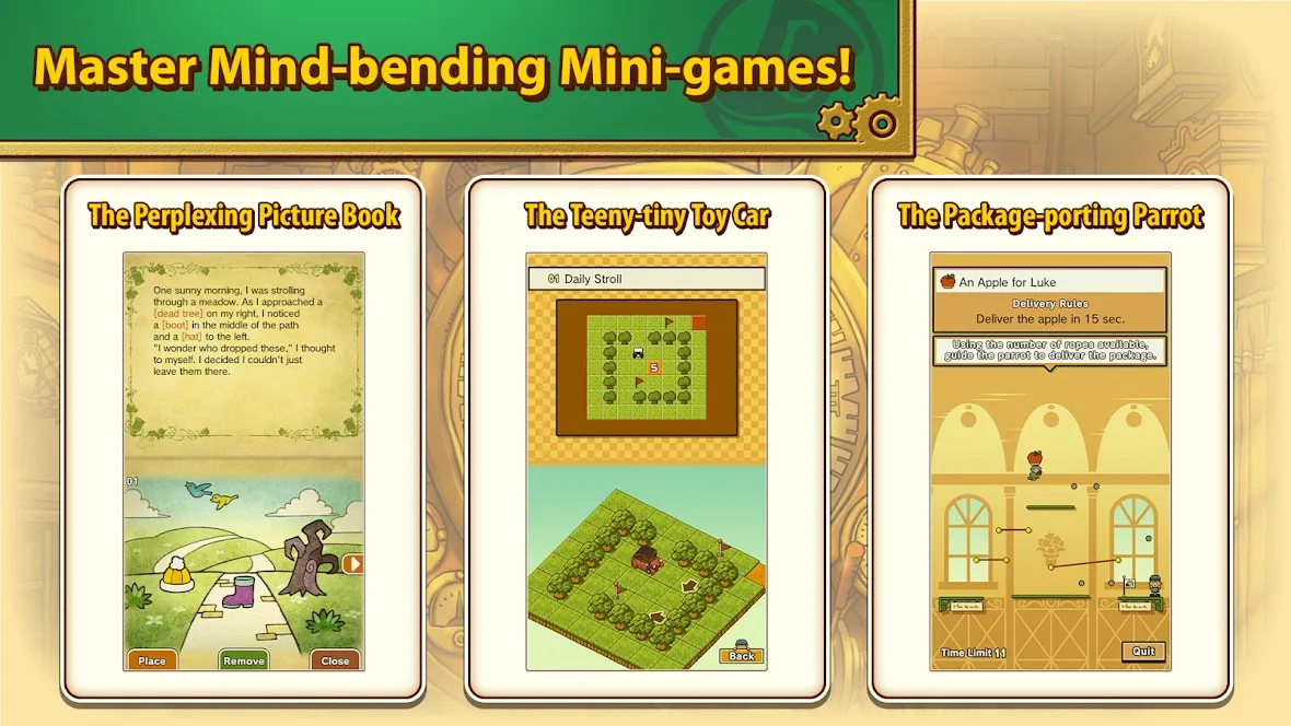 Layton: Unwound Future in HD [мод: полная версия] Screenshot 4