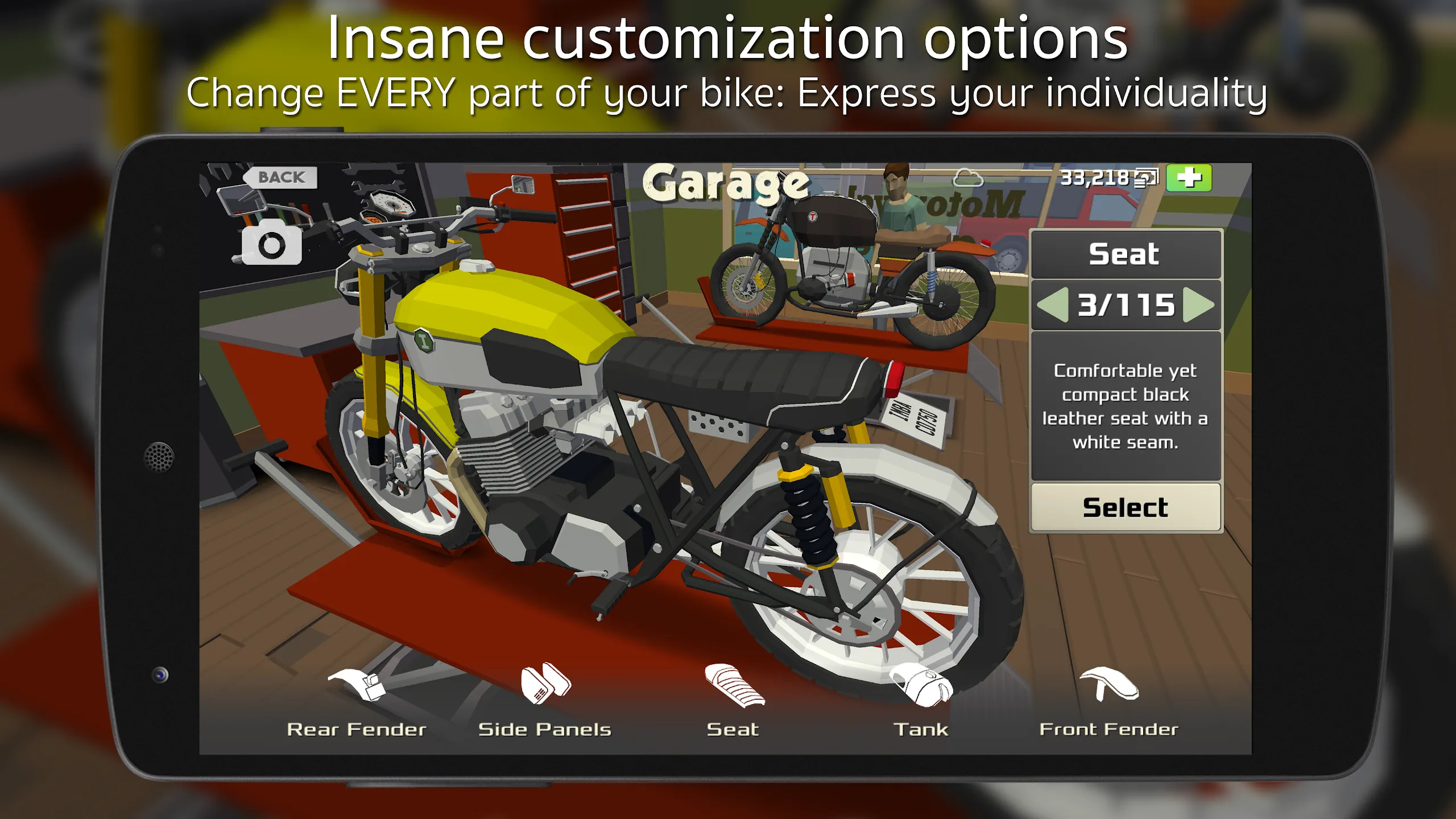 Cafe Racer v24 APK Мод (Много денег) Screenshot 2