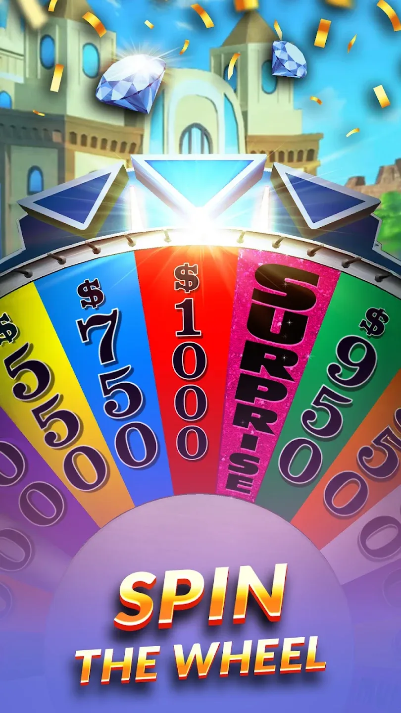 Wheel of Fortune: TV Game v4.8.3 APK Мод (Меню, Лёгкая победа) Screenshot 3
