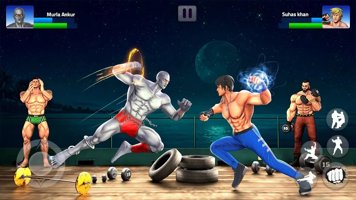 Gym Heros: Fighting Game [мод: меню] Screenshot 2