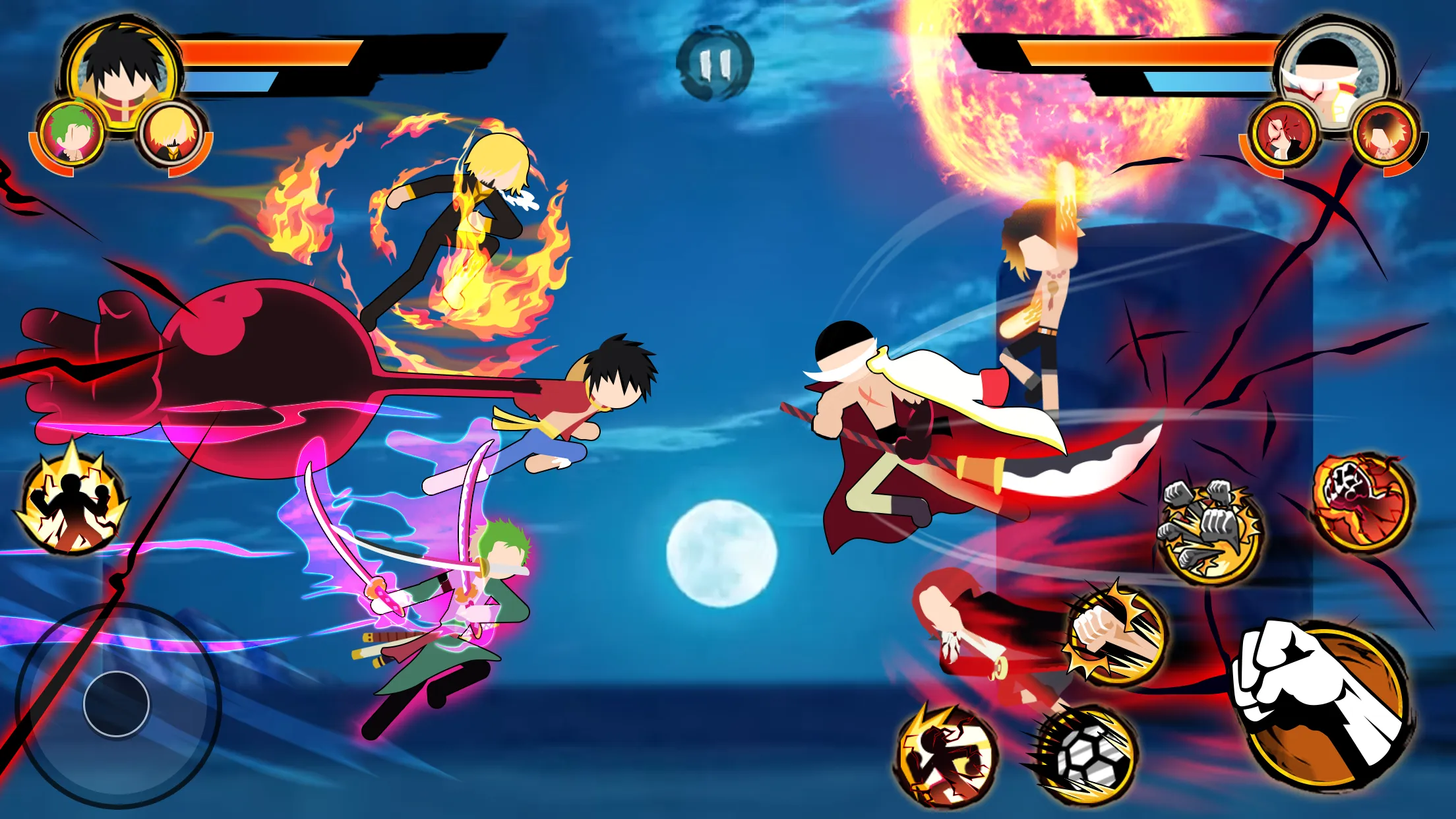 Stick Pirates Fight v6.6 APK Мод (Много денег) Screenshot 2