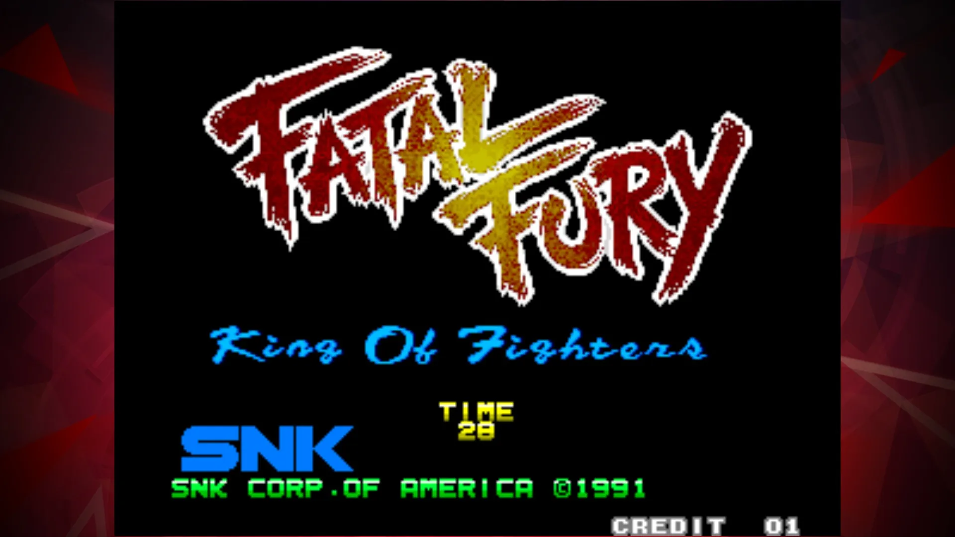 FATAL FURY ACA NEOGEO [мод: полная версия] Screenshot 1