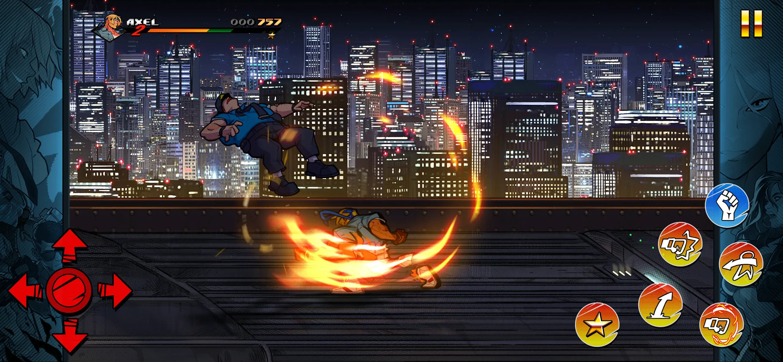 Streets of Rage 4 v1.4.5 APK Мод (Меню, Режим бога, Много звёзд) Screenshot 1