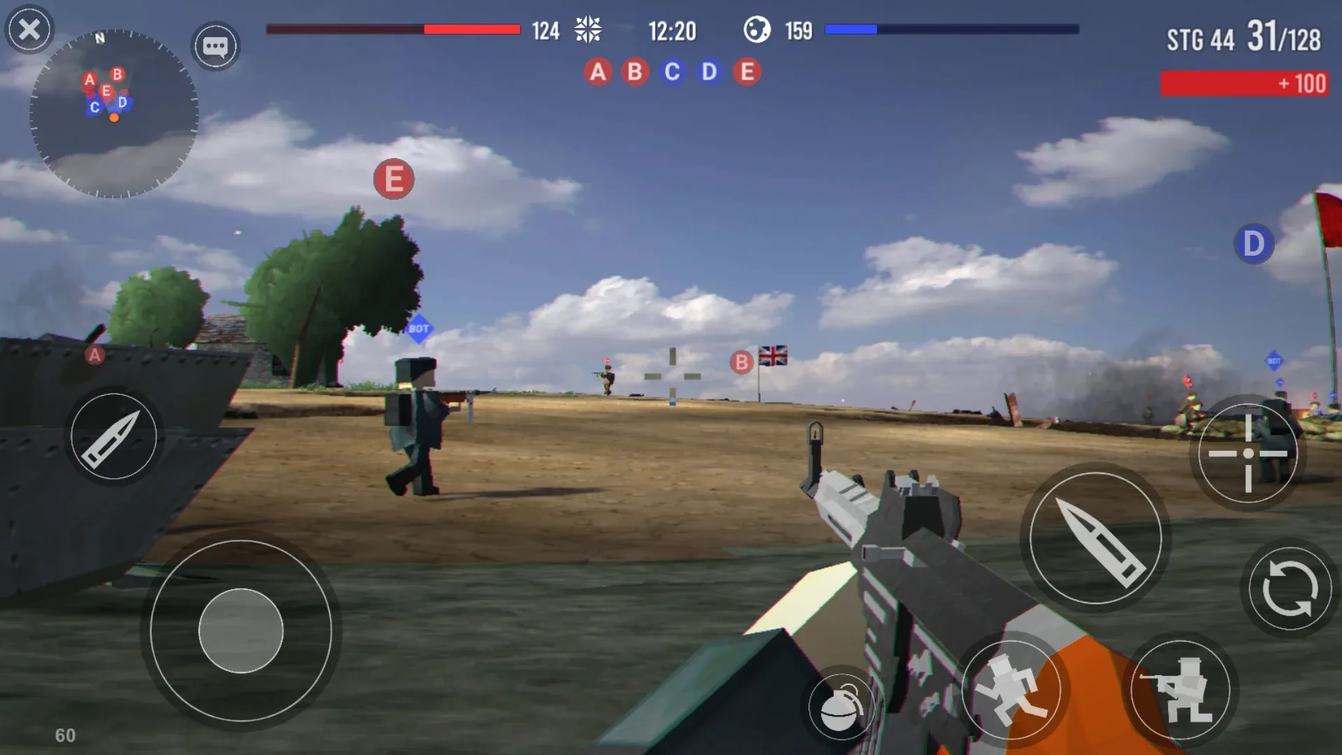 Polyfield v26.15.00 APK Мод (Бесконечные боеприпасы) Screenshot 1