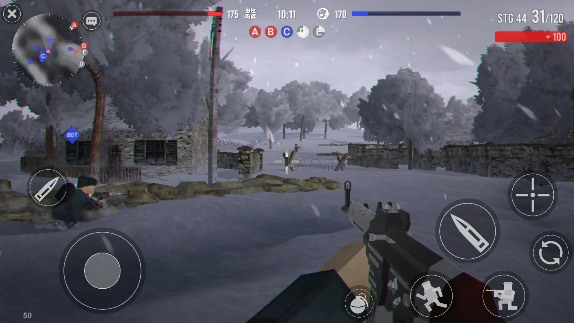 Polyfield v26.15.00 APK Мод (Бесконечные боеприпасы) Screenshot 3