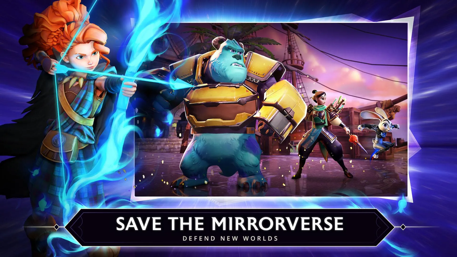 Disney: Зеркальная вселенная v15.0.0 APK Мод (Меню, Множитель урона и защиты) Screenshot 1