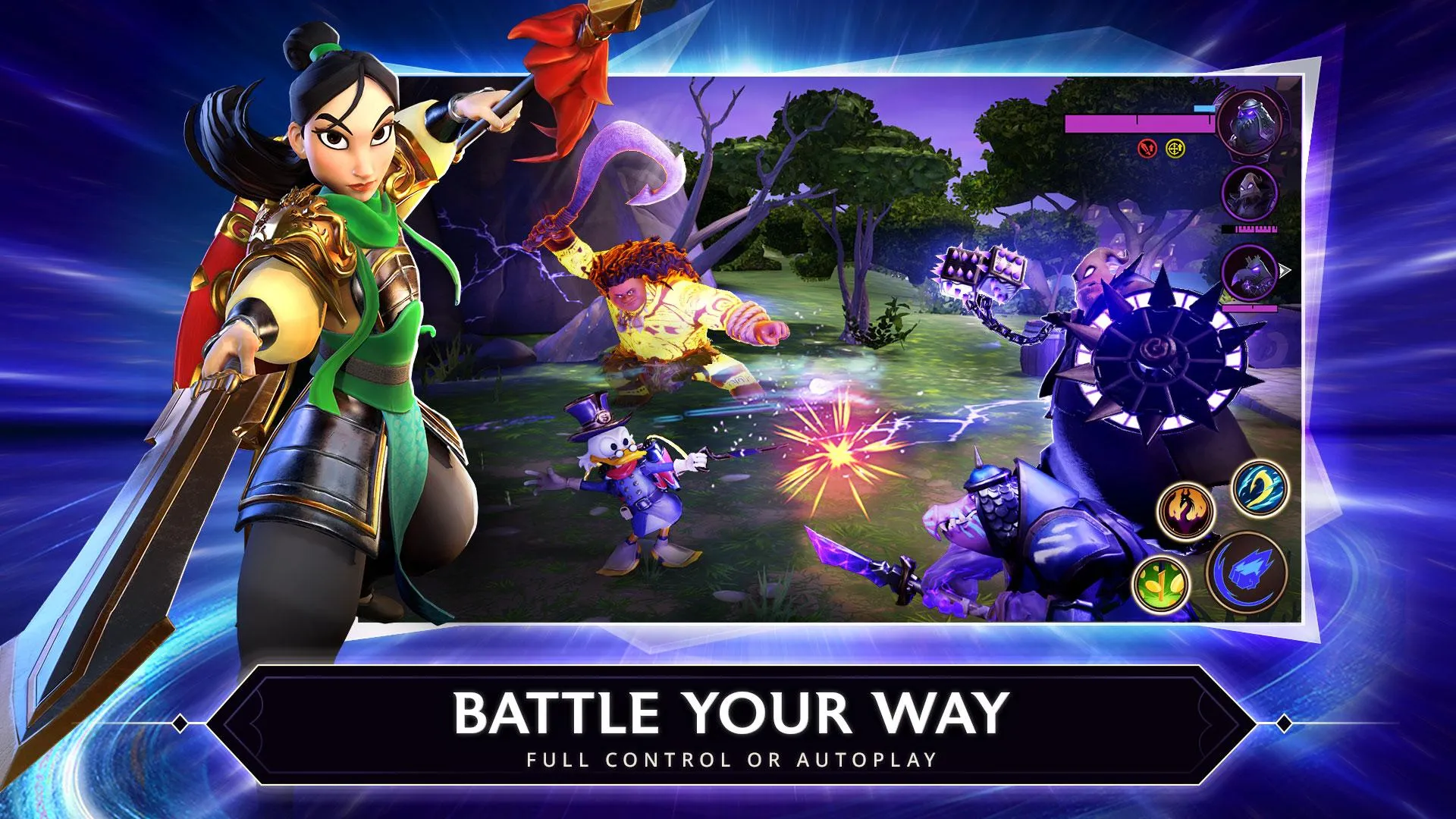 Disney: Зеркальная вселенная v15.0.0 APK Мод (Меню, Множитель урона и защиты) Screenshot 4