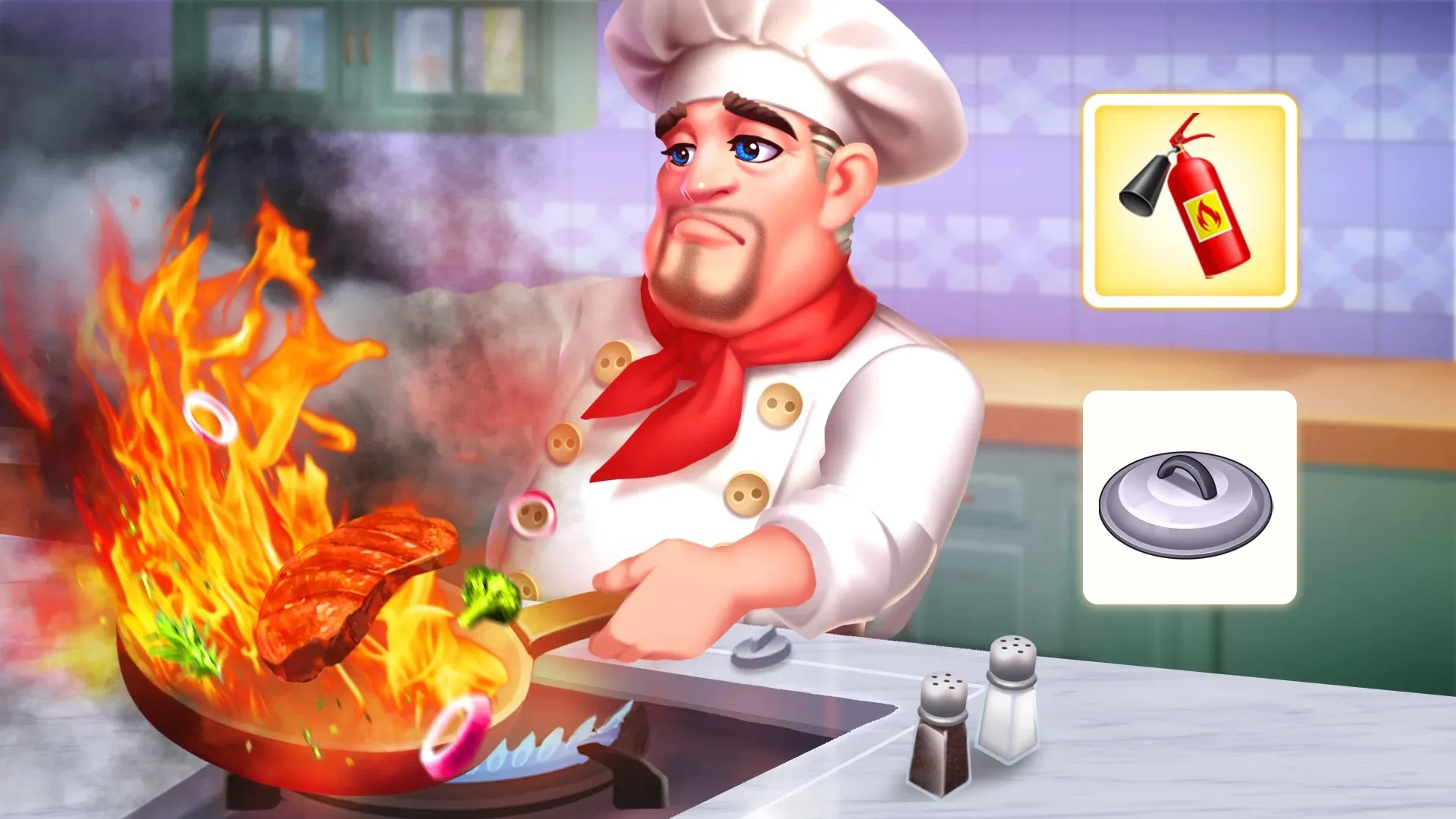 Crazy Kitchen: Cooking Game [мод: много денег] Screenshot 4