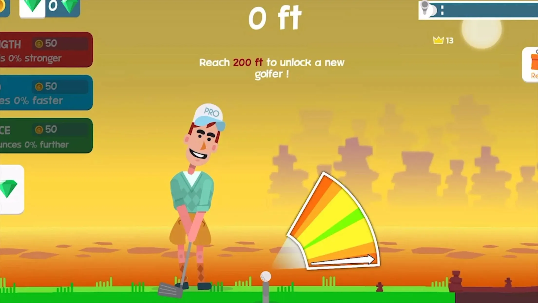 Гольф Орбита - Игры в гольф [мод: много денег] Screenshot 1
