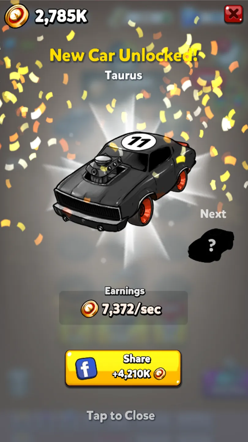 Merge Muscle Car v2.52.00 APK Мод (Много денег) Screenshot 2