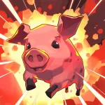 Мод на Андроид: Crazy Pig Simulator Мод (Много денег) на Андроид