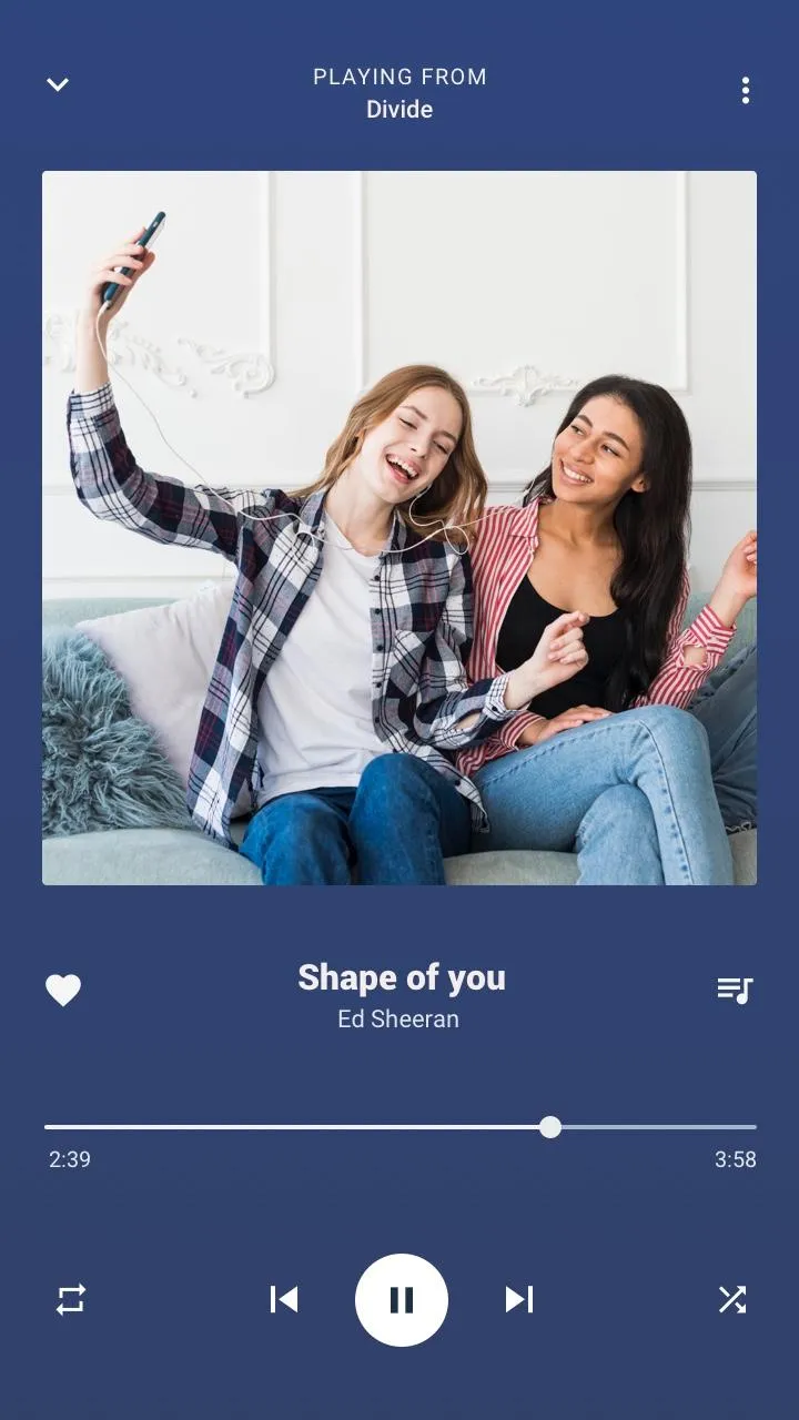 Музыкальный плеер – MP3-плеер [мод: всё открыто] Screenshot 4