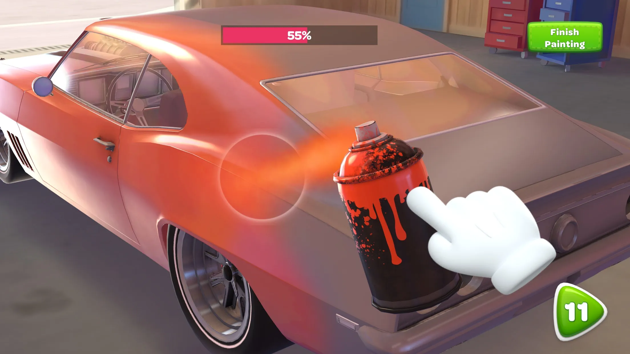 Car Restore - Car Mechanic [мод: много денег] Screenshot 2