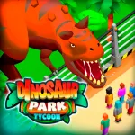 Взломанный Dinosaur Park: Jurassic Tycoon Мод (Много денег) на Андроид