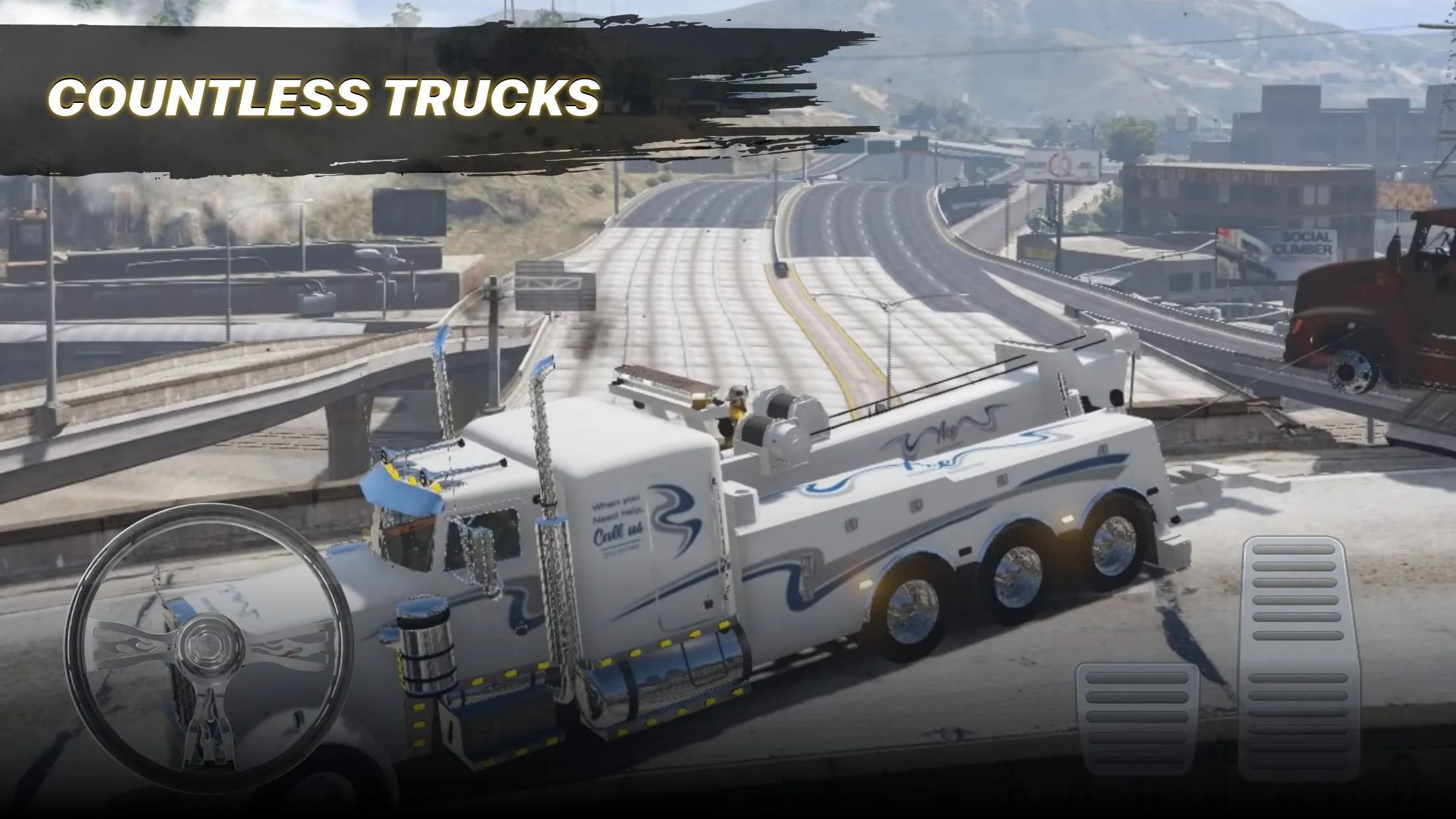 Truck Simulator Games TOW USA [мод: много денег] Screenshot 4
