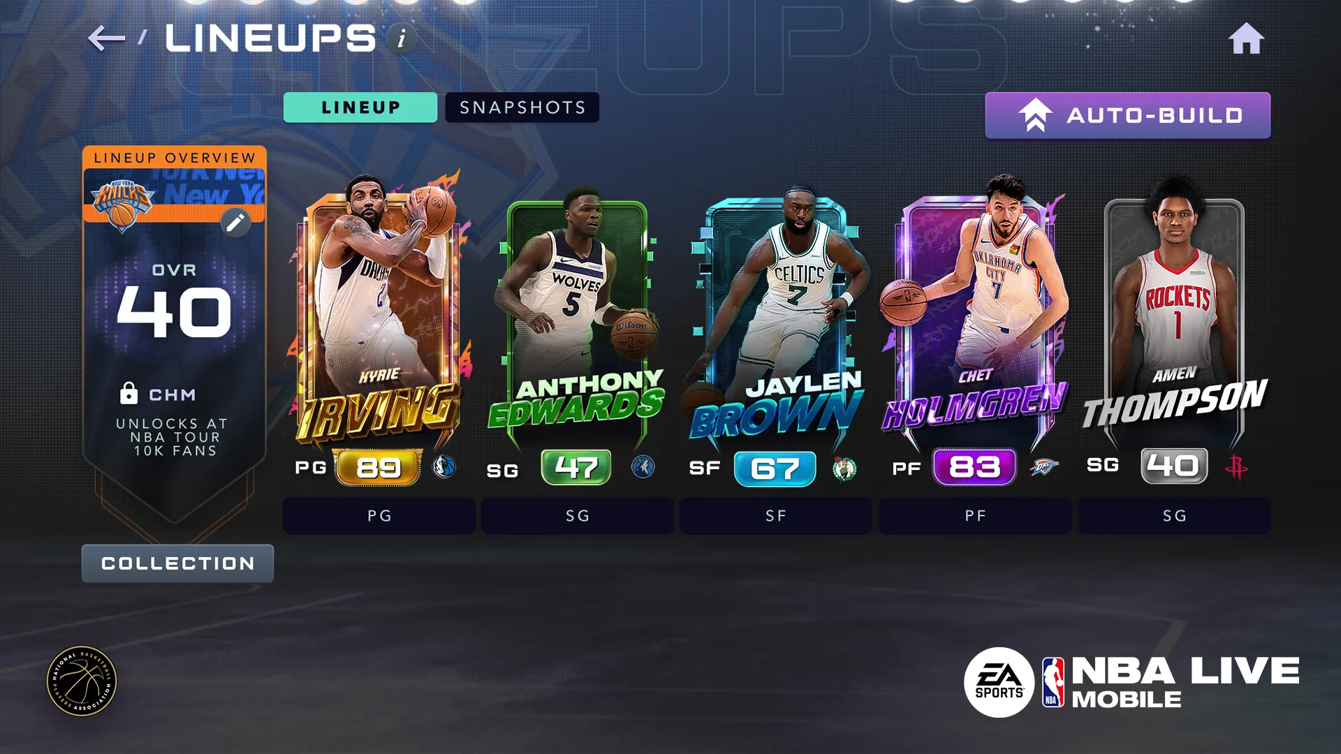 EA SPORTS™ NBA LIVE Mobile v10.01.02 APK Мод (Много денег) Screenshot 2 EA SPORTS™ NBA LIVE Mobile v10.01.02 APK Мод (Много денег) Screenshot 2