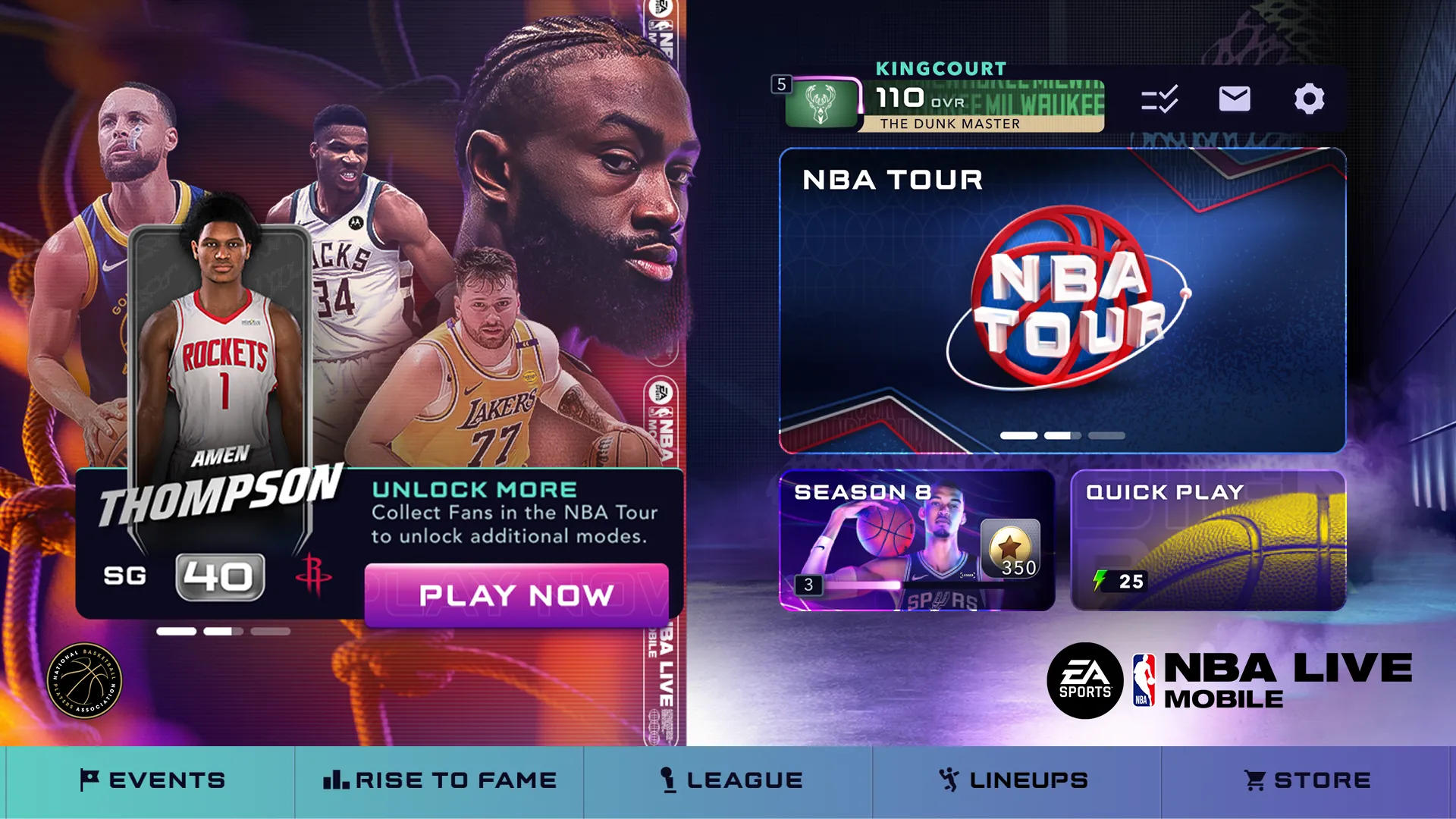 EA SPORTS™ NBA LIVE Mobile v10.01.02 APK Мод (Много денег) Screenshot 5 EA SPORTS™ NBA LIVE Mobile v10.01.02 APK Мод (Много денег) Screenshot 5