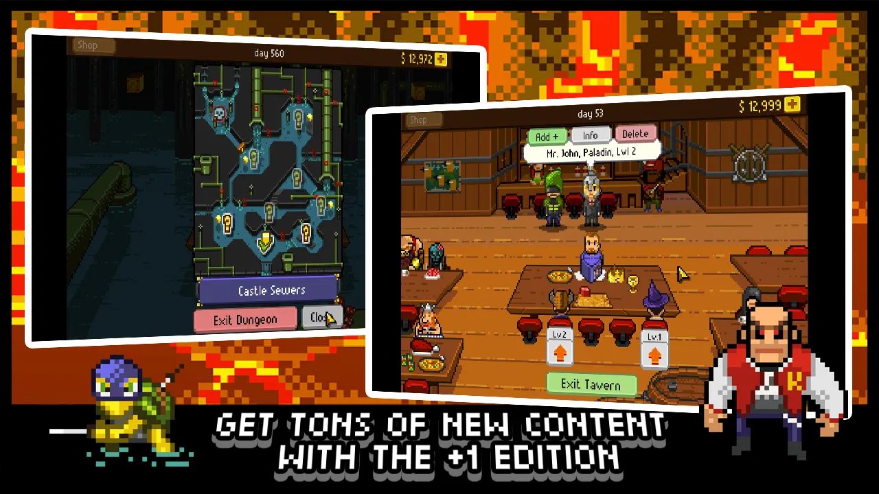Knights of Pen & Paper +1 v2.35 APK Мод (Полная версия) Screenshot 5 Knights of Pen & Paper +1 v2.35 APK Мод (Полная версия) Screenshot 5