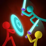 Скачать мод Stickman Exile Hero [мод: много денег] на Андроид