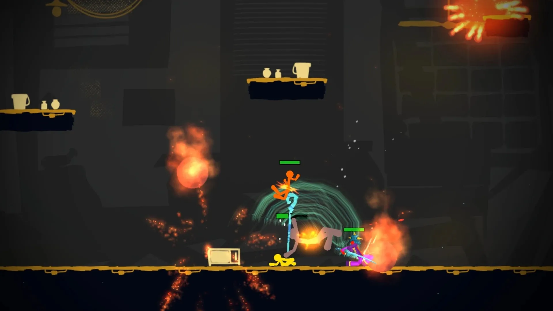 Stickman Exile Hero [мод: много денег] Screenshot 3