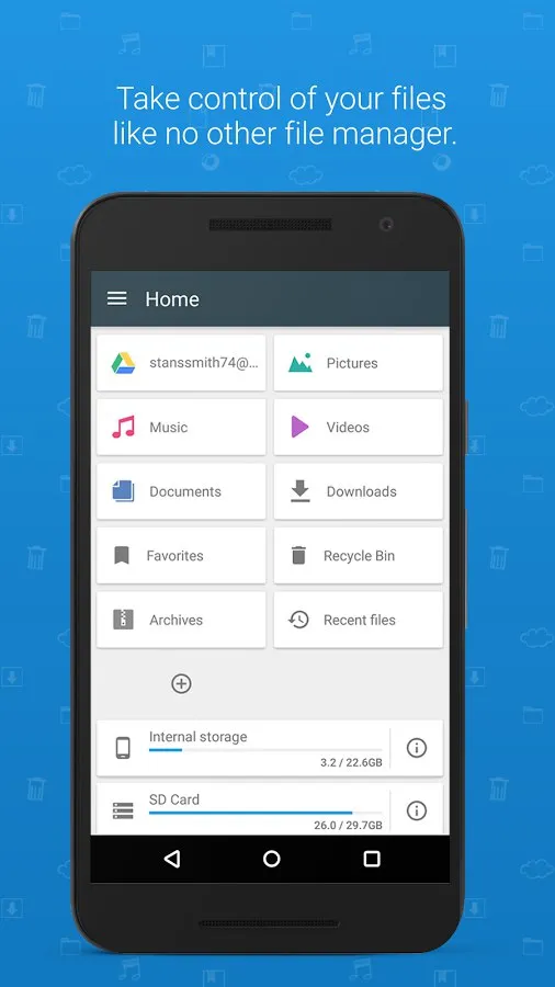 Менеджер File Commander Screenshot 1
