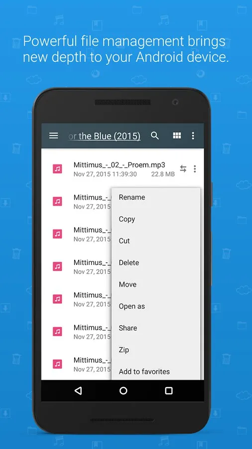 Менеджер File Commander Screenshot 2