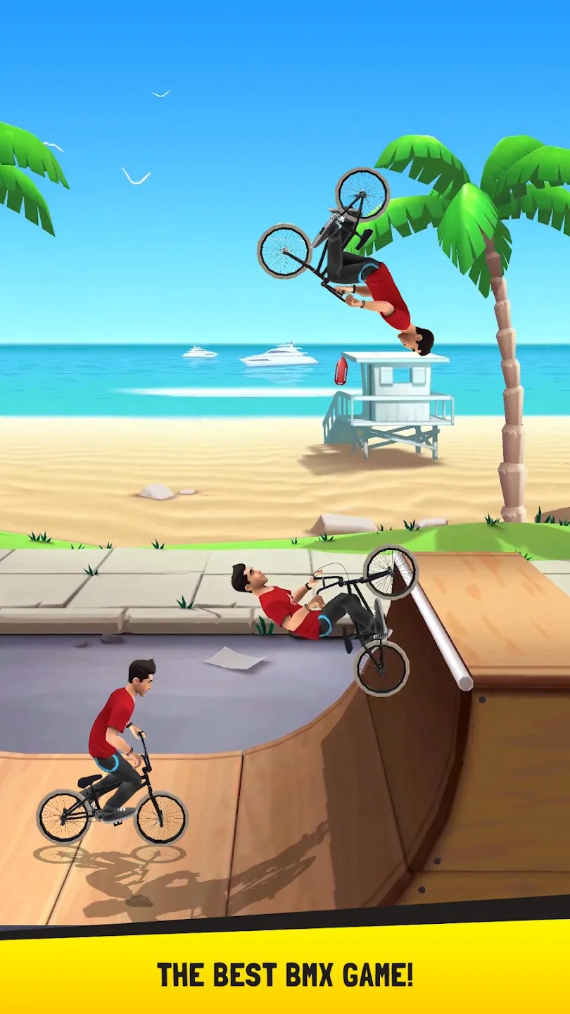 Flip Rider – BMX Tricks [мод: много денег] Screenshot 1