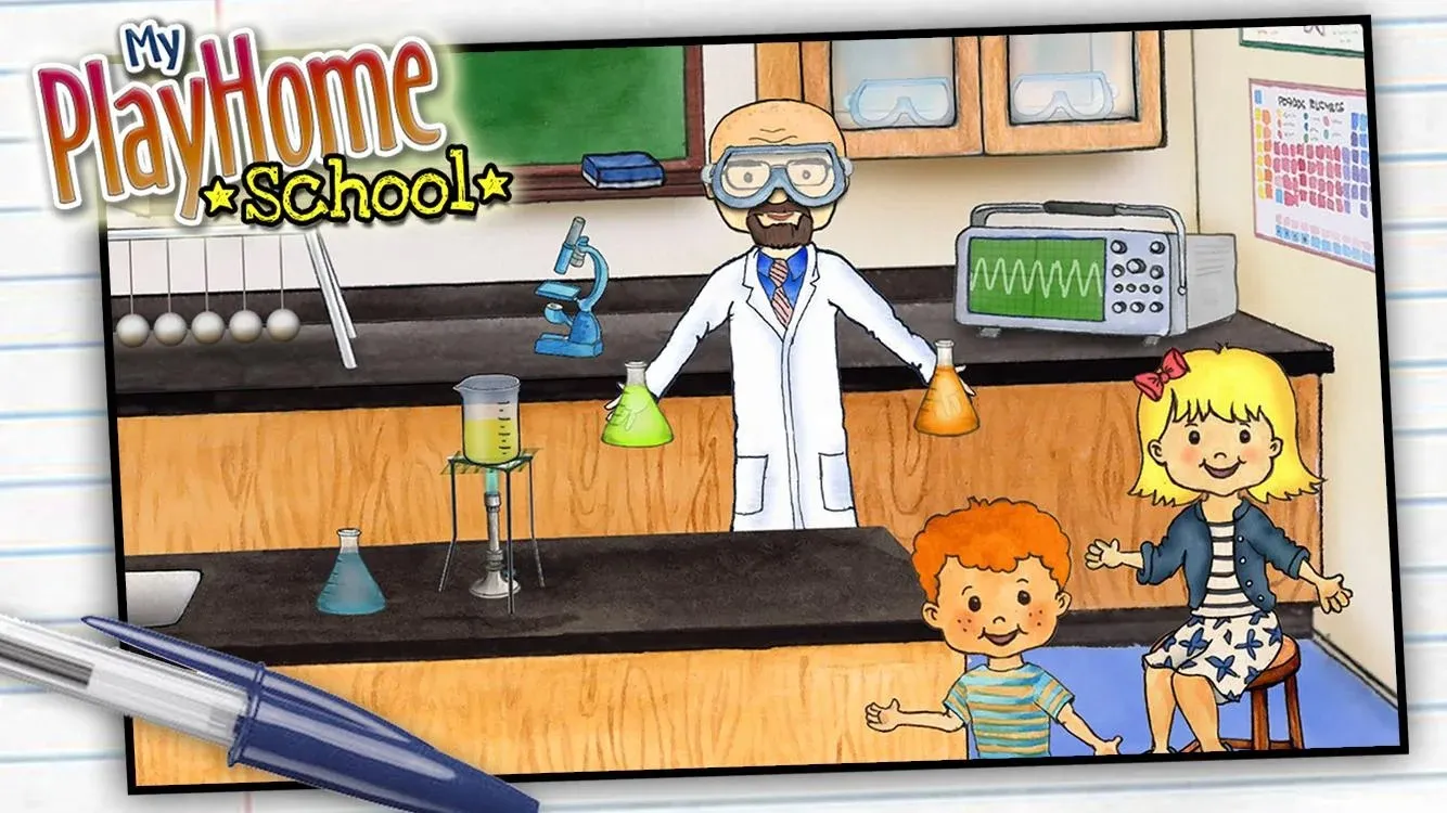 My PlayHome School [мод: много денег] Screenshot 1