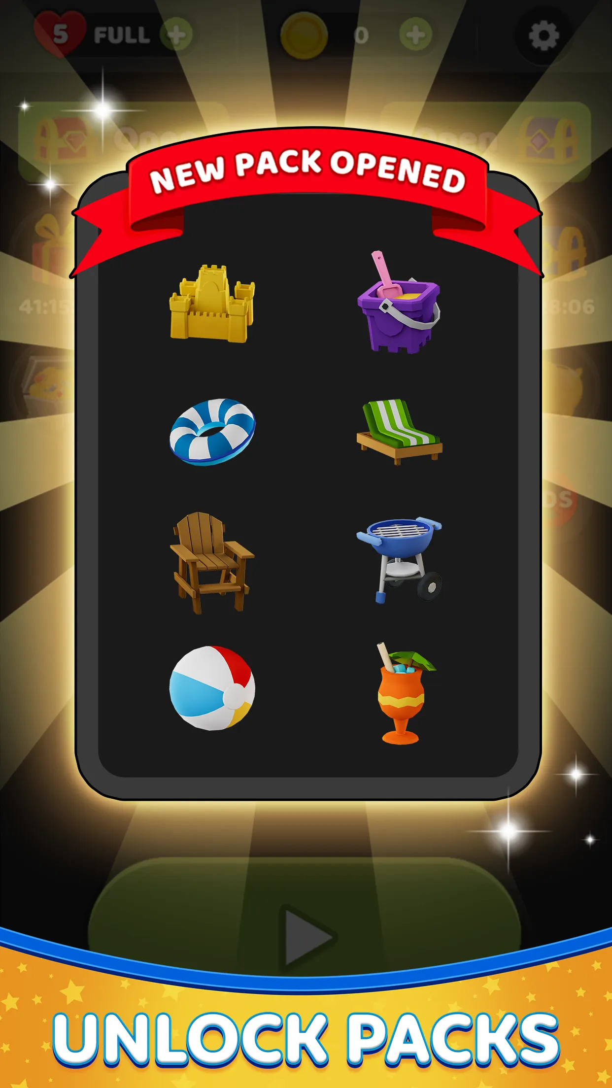 Match 3D: поиск пар предметов [мод: много денег] Screenshot 4