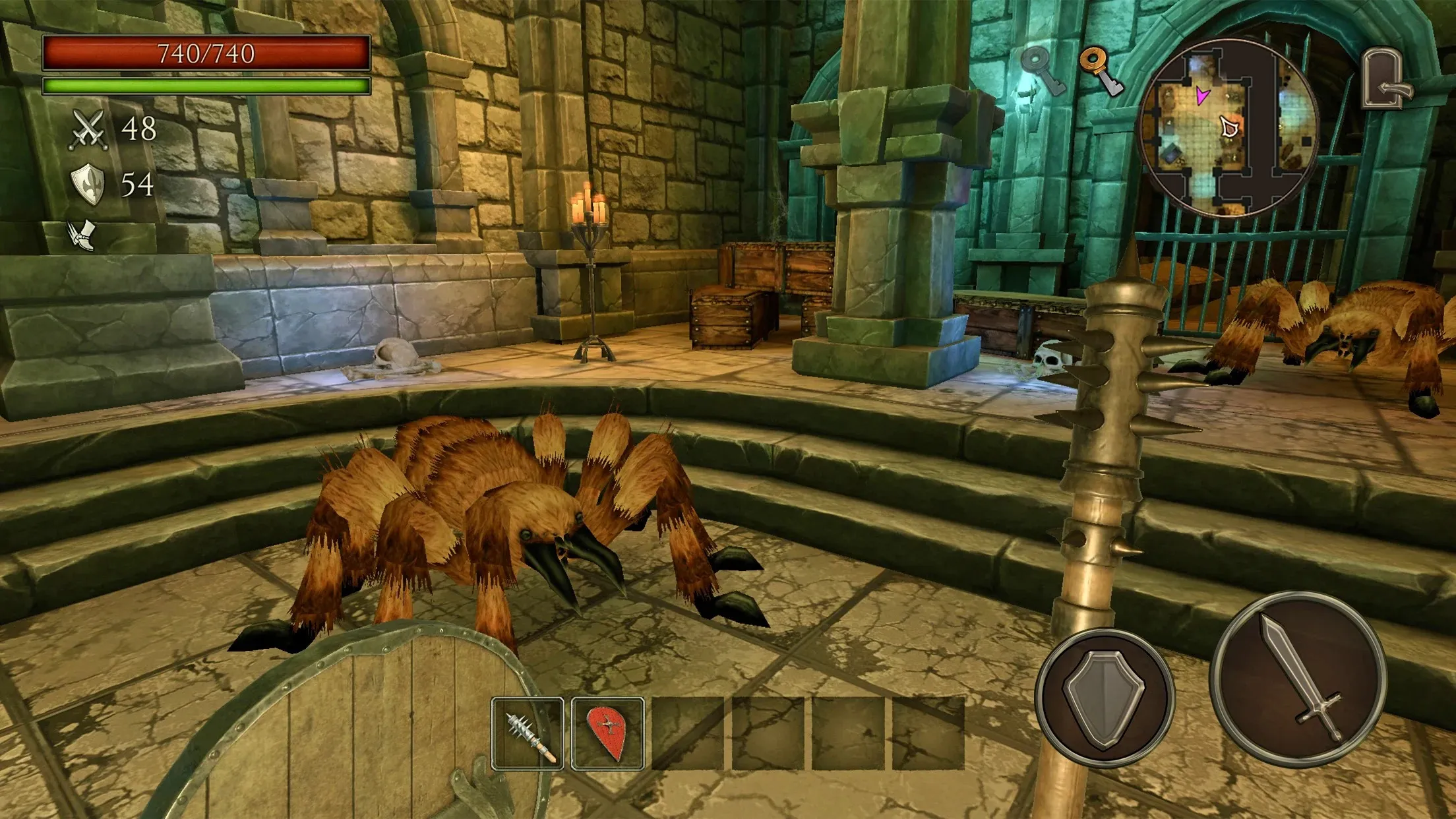 Ghoul Castle 3D – Action RPG [мод: много денег] Screenshot 3
