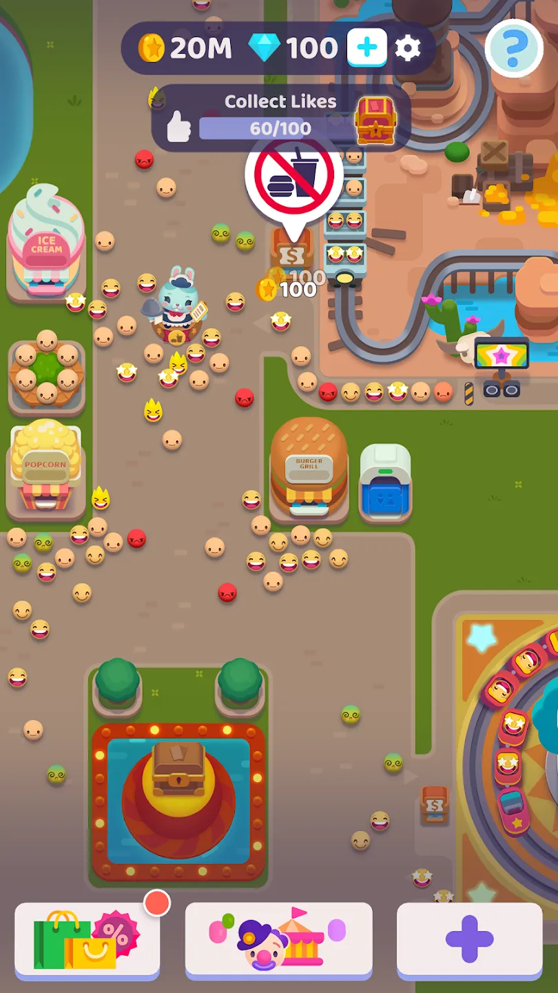 Overcrowded: Tycoon v2.24.1 APK Мод (Много денег) Screenshot 2
