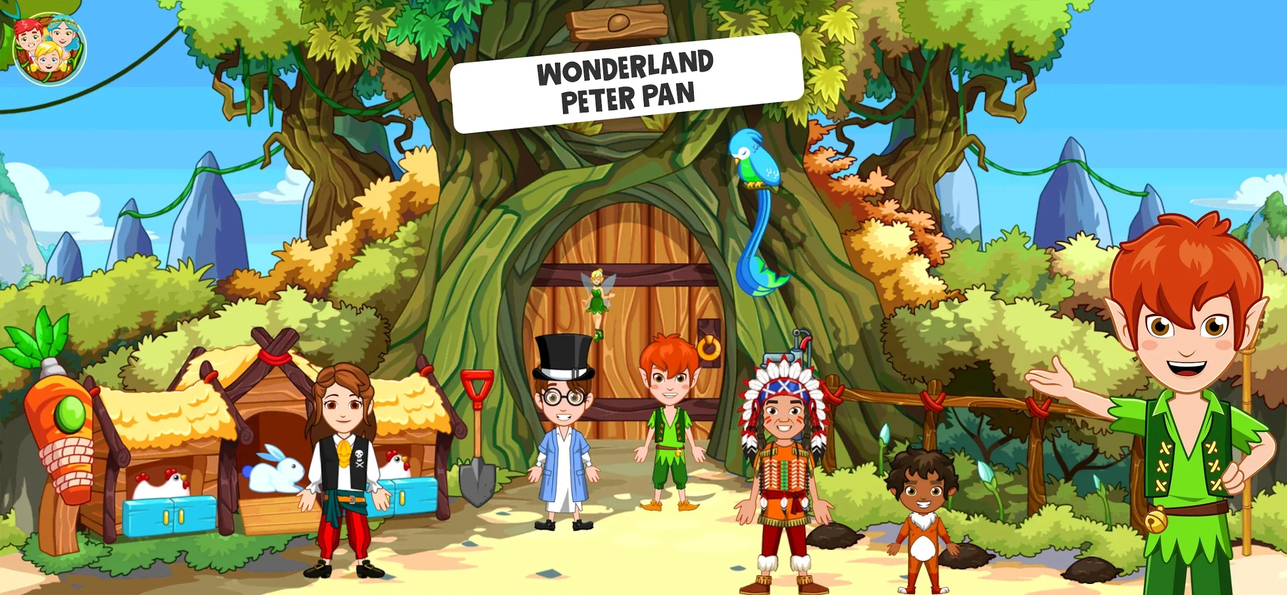 Wonderland : Peter Pan Adventure Screenshot 1