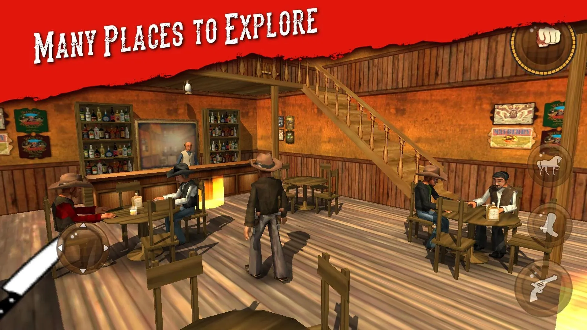 Guns and Spurs [мод: много денег] Screenshot 3