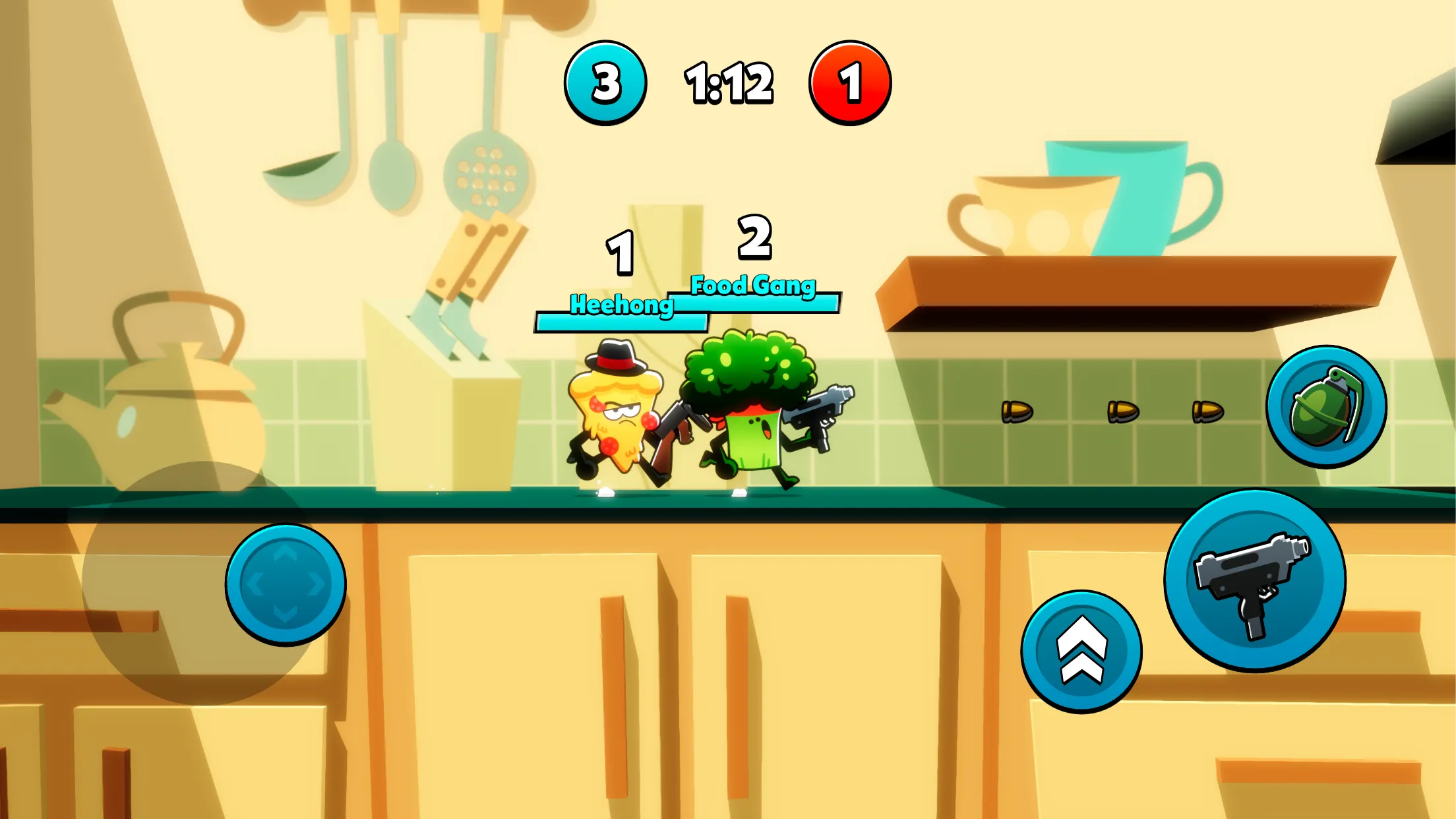 Банда Пищи (Food Gang) v2.0.4 APK Мод (Меню, Без кулдауна, VIP) Screenshot 1