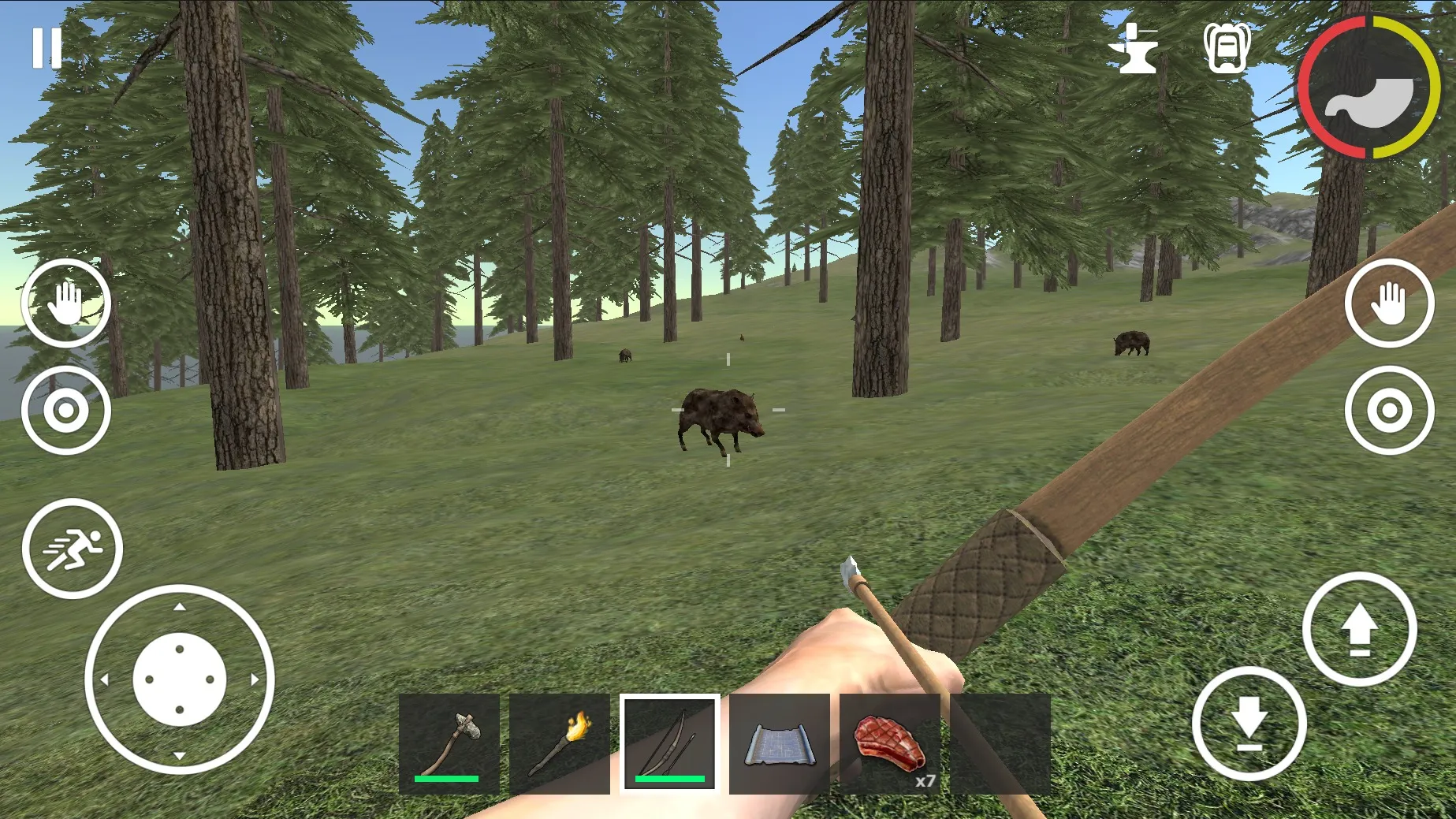 Forest Survival [мод: бесплатные покупки] Screenshot 1