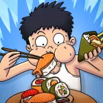 Взломанный Food Fighter Clicker [мод: много денег] на Андроид