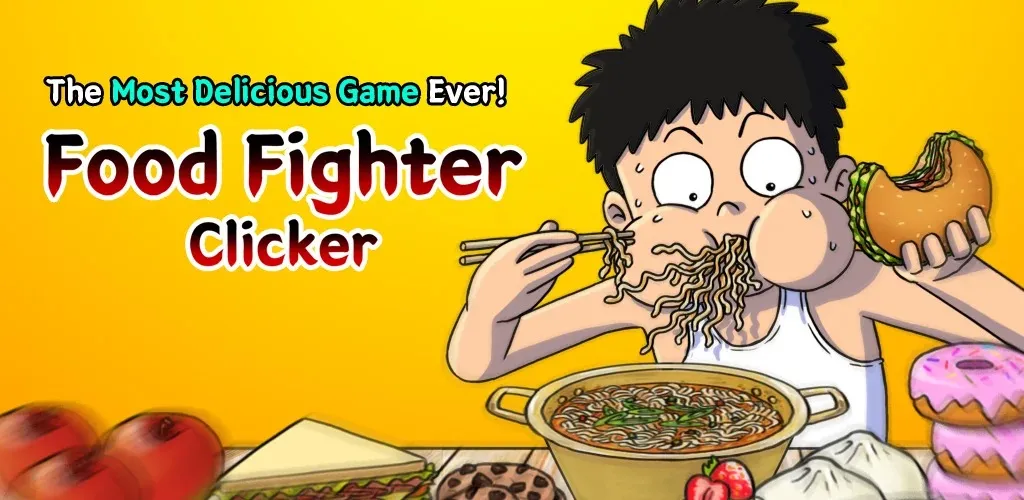 Food Fighter Clicker [мод: много денег] Screenshot 1