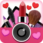 Скачать мод YouCam Makeup Мод (Всё открыто, Premium) на Андроид